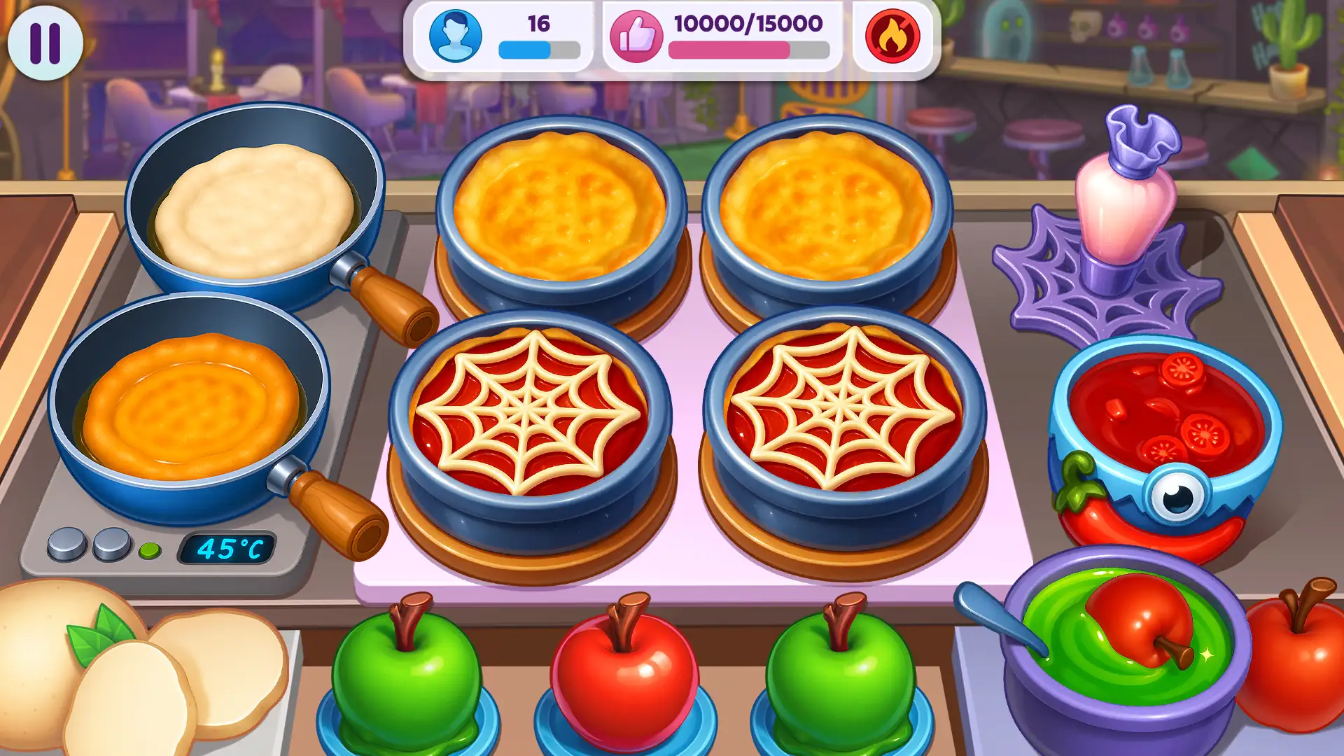 Halloween Cooking Fever Chef screenshot 3