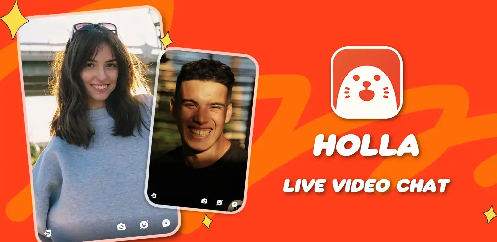 HOLLA - Video Call приложение обложка для Android