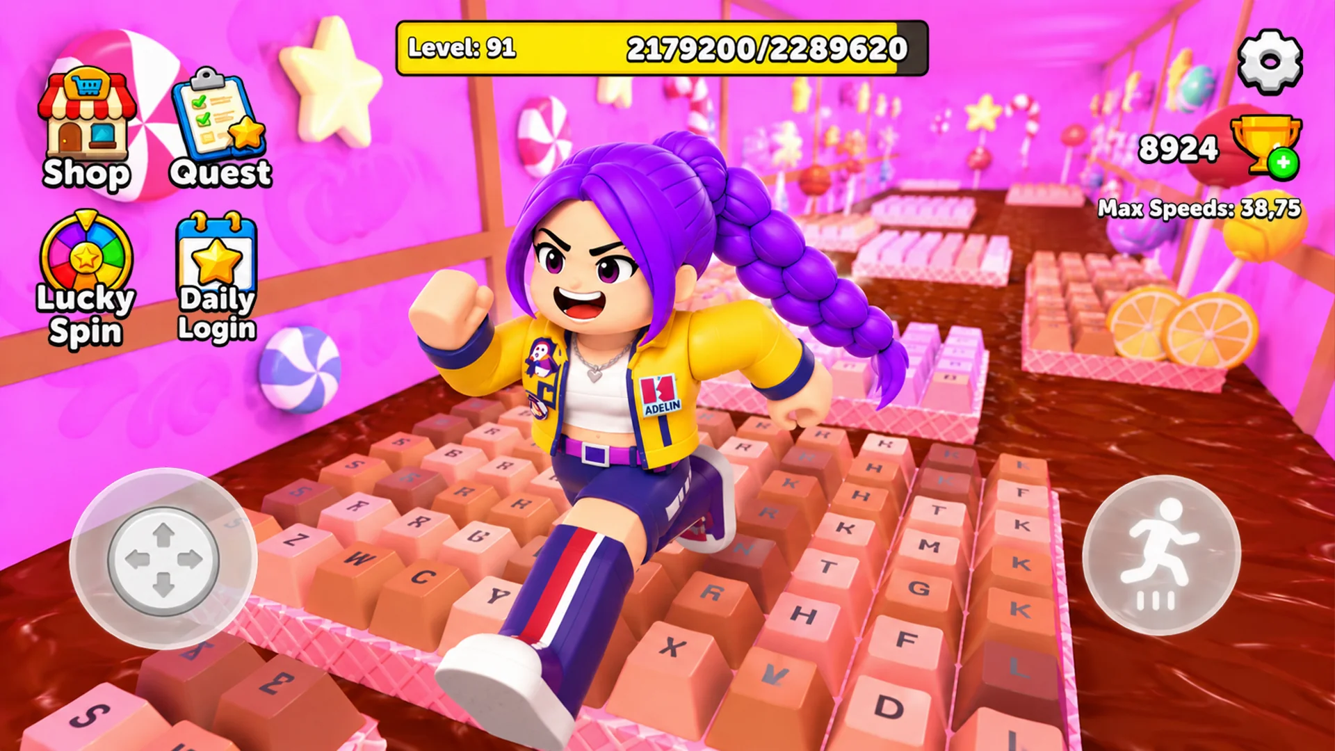 Captura de tela de Keyboard Escape: Barry Prison 3