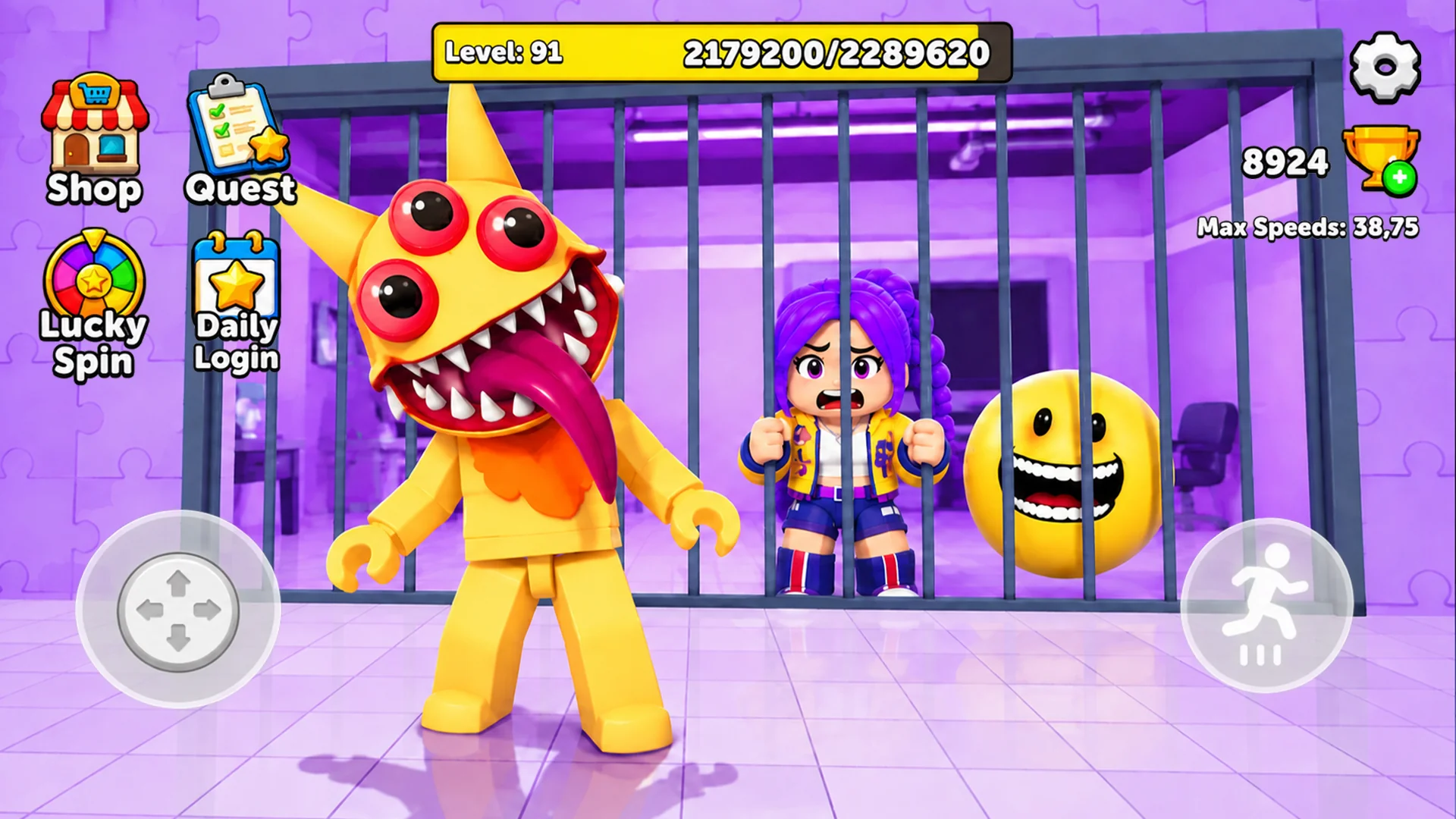 Captura de tela de Keyboard Escape: Barry Prison 5