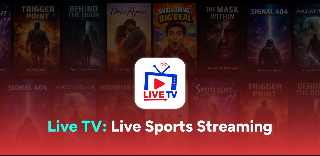 android için Live TV: Live Sports Streaming uygulama kapak resmi