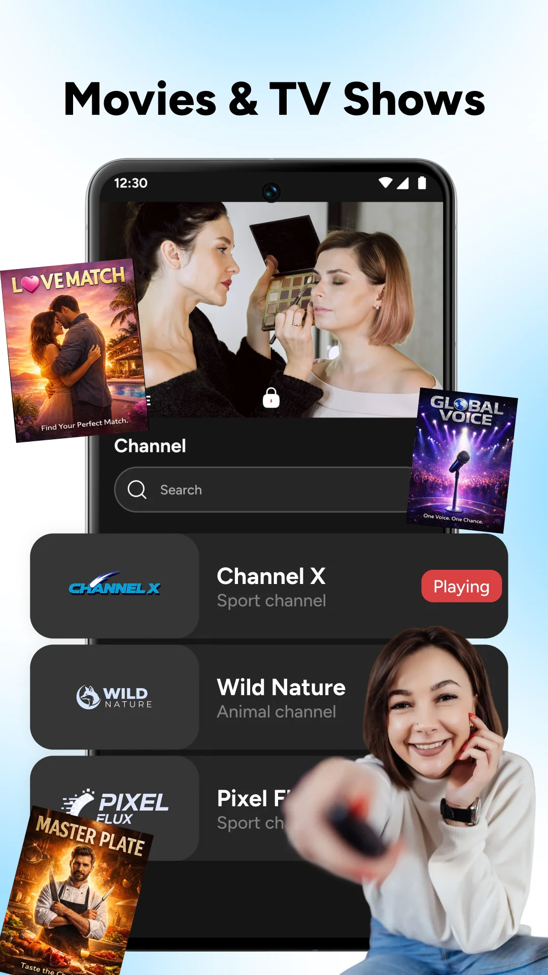 Live TV: Live Sports Streaming ekran görüntüsü 2