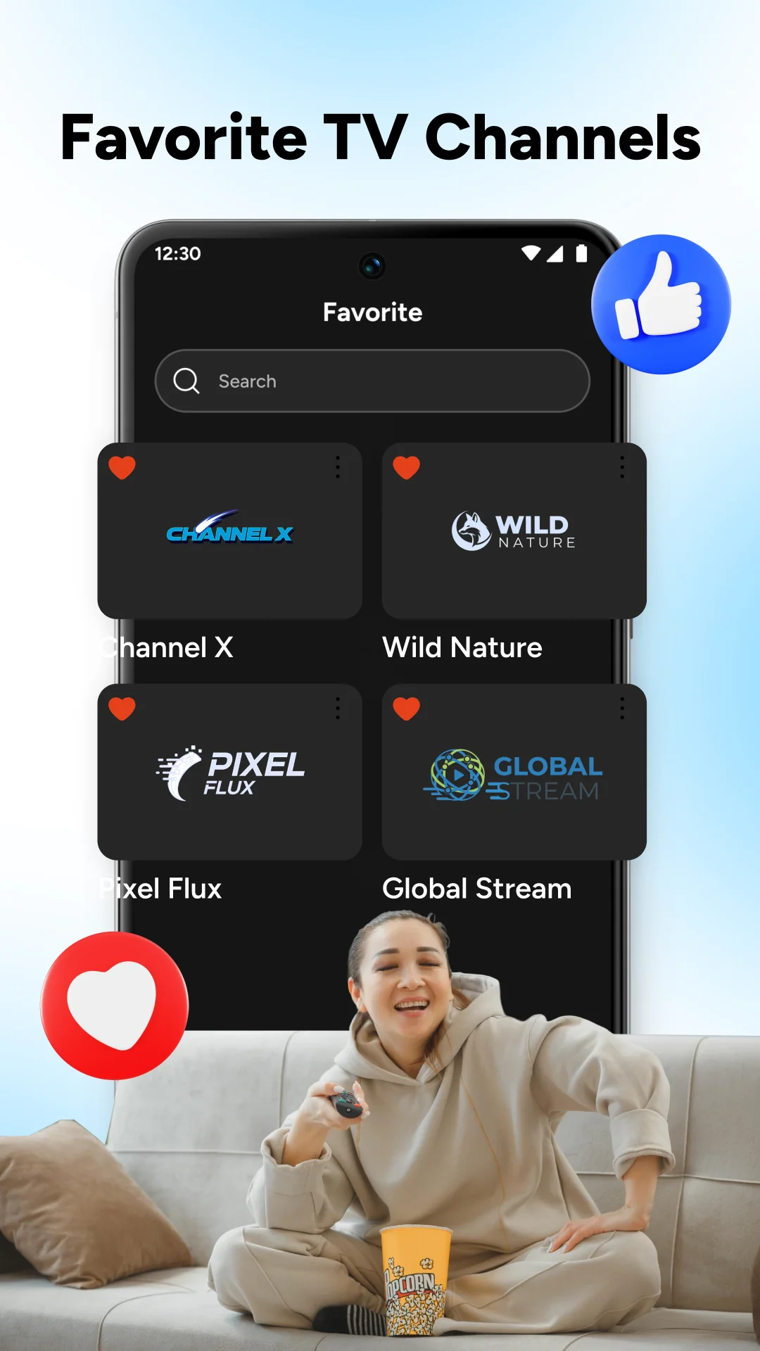 Live TV: Live Sports Streaming ekran görüntüsü 3