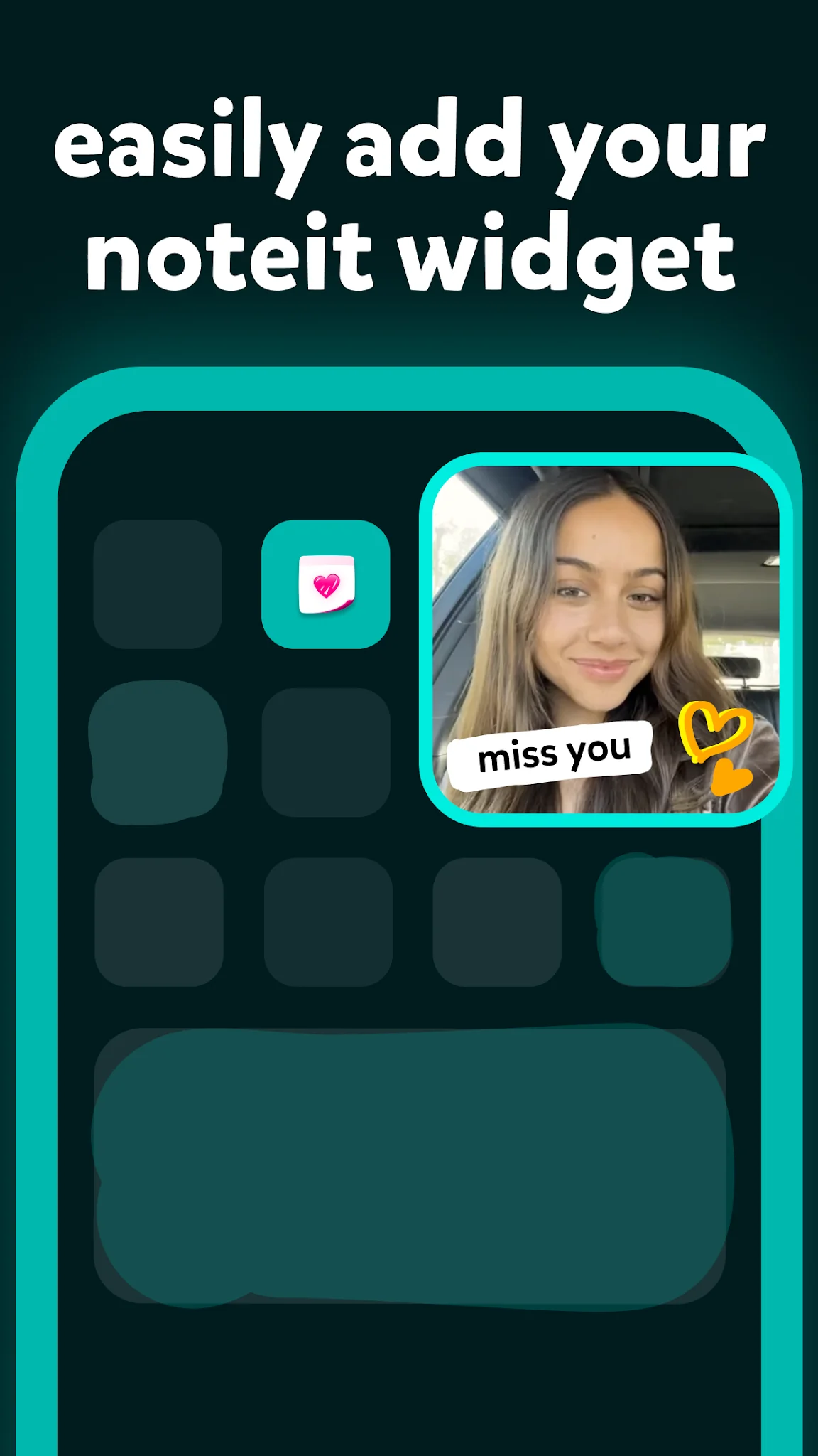 noteit widget - by sendit скриншот 1