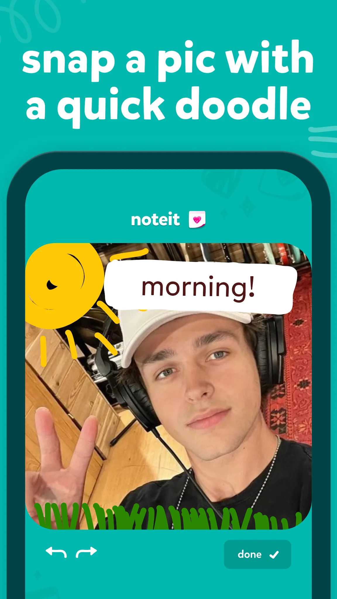 noteit widget - by sendit скриншот 3
