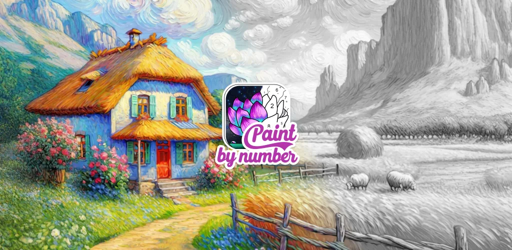Paint by Number: Coloring Game खेल Android के लिए कवर आर्ट