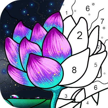 Paint by Number: Coloring Game आइकन