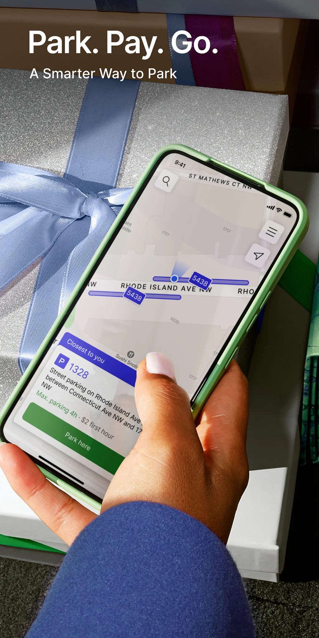Captura de pantalla 1 de ParkMobile: Park. Pay. Go.
