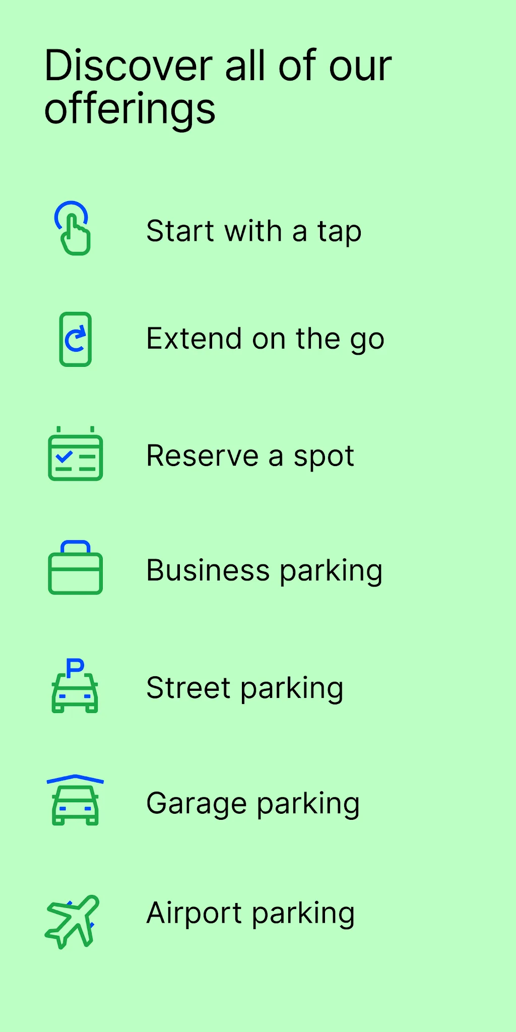 Captura de pantalla 2 de ParkMobile: Park. Pay. Go.