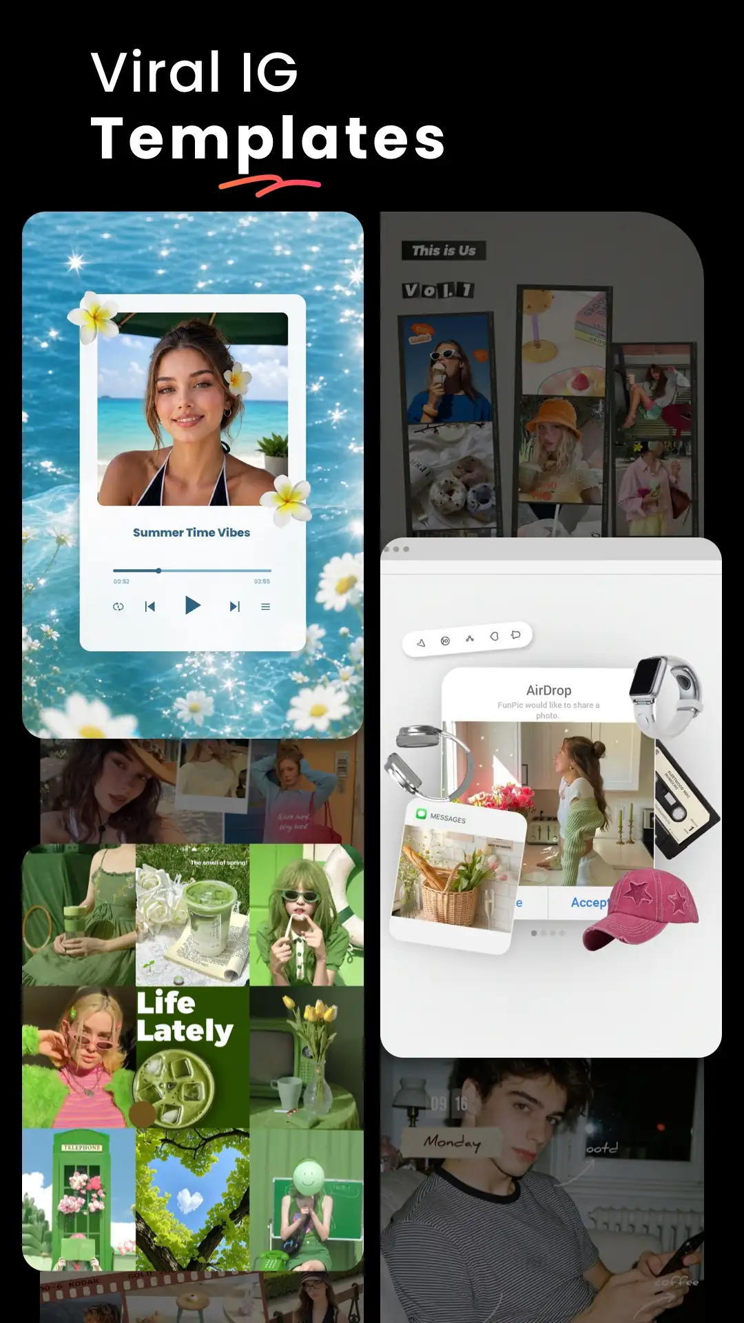 Photo Collage Maker - FunPic скриншот 2
