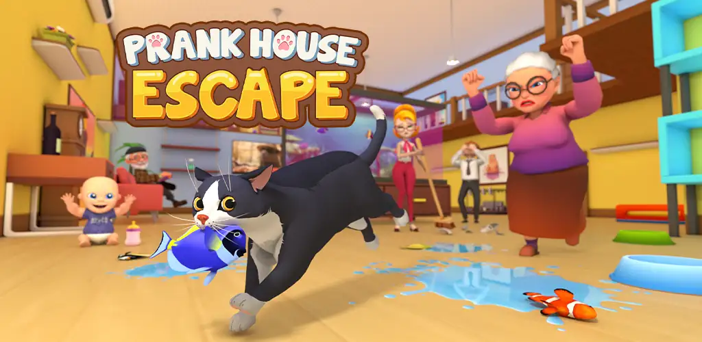 Prank House Escape 游戏 Android 封面艺术