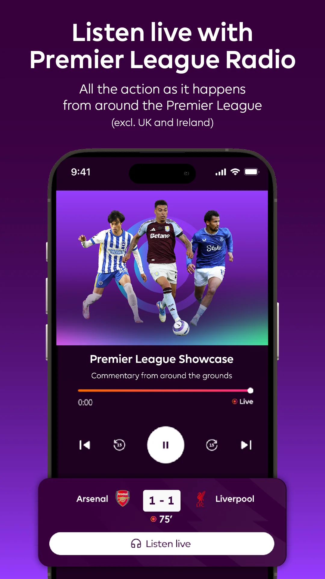 Captura de tela de Premier League - Scores, News 5