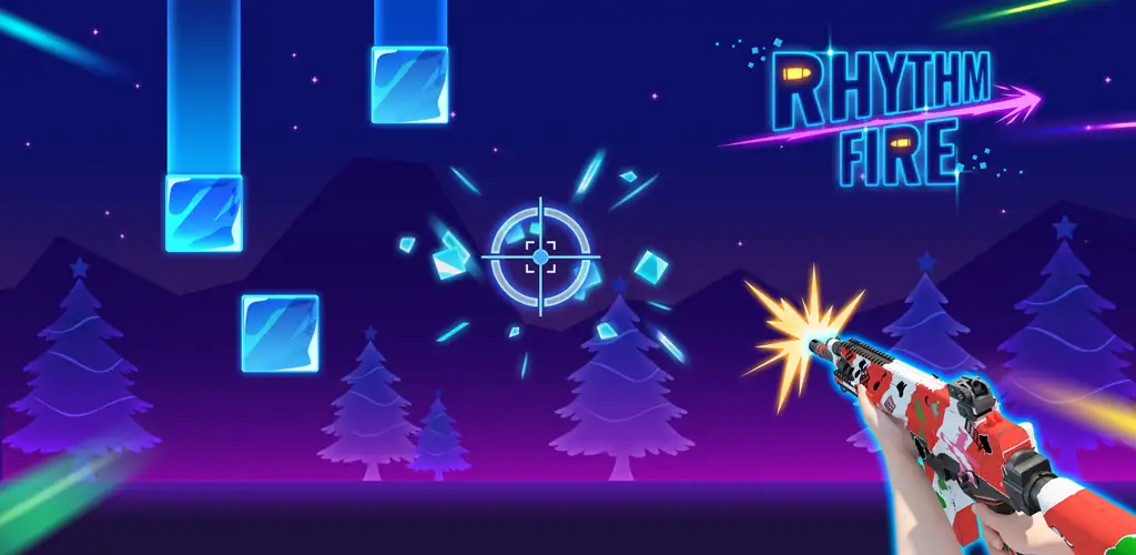 android için Rhythm Fire-EDM Shooting Game oyun kapak resmi