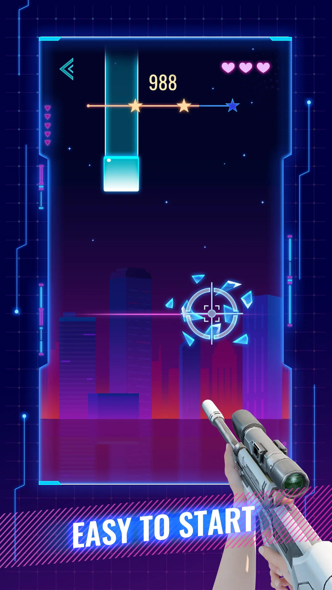 Rhythm Fire-EDM Shooting Game ekran görüntüsü 2