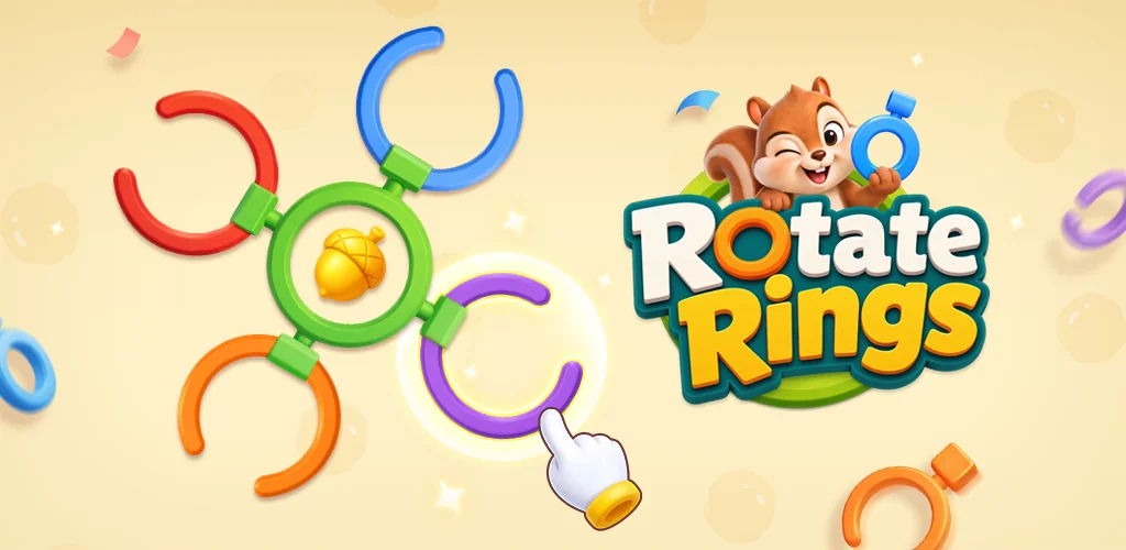 Rotate Rings jeu cover art for Android