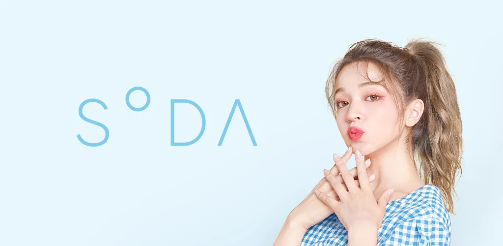 Arte de capa do SODA - Natural Beauty Camera aplicativo para Android