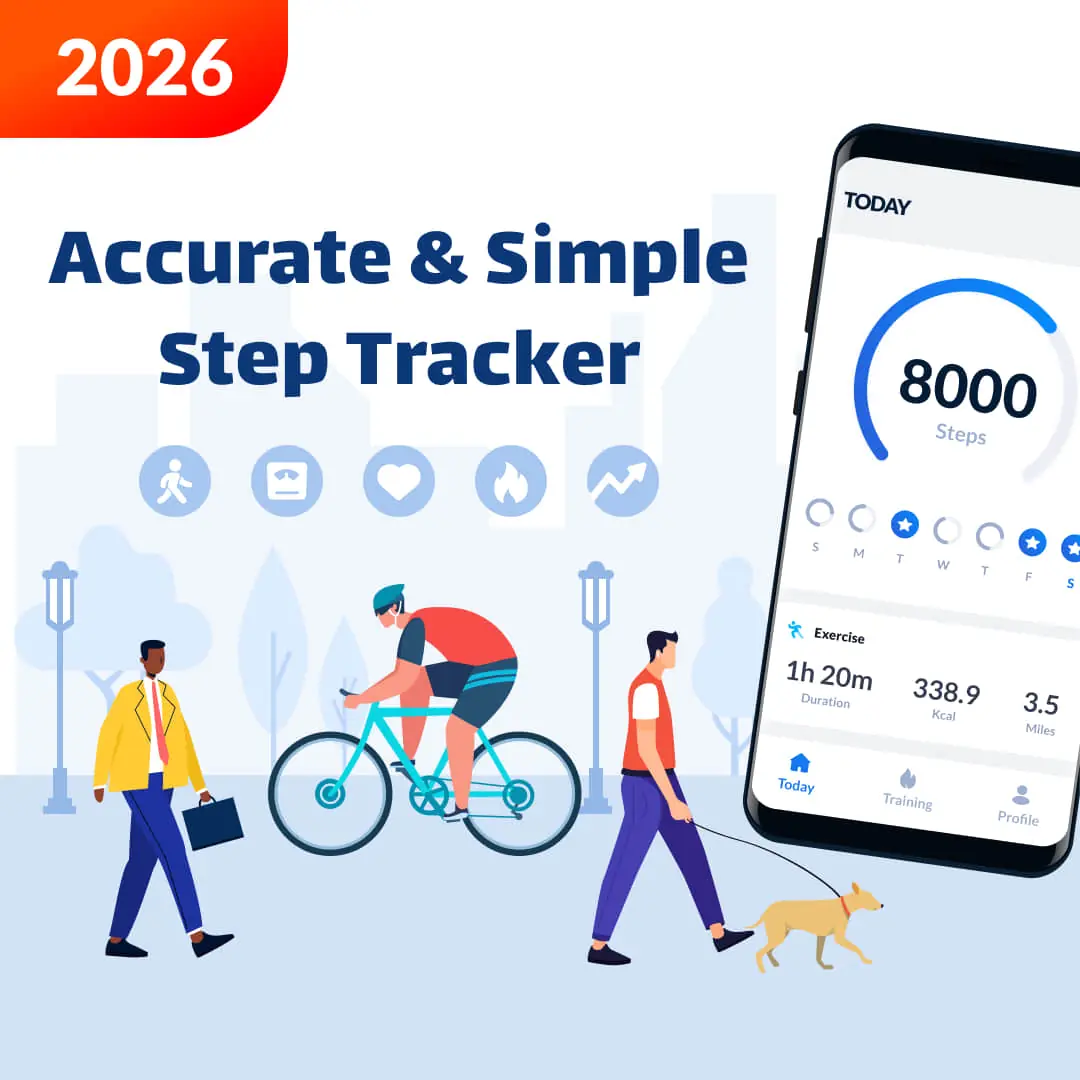 Step Tracker - Pedometer скриншот 1