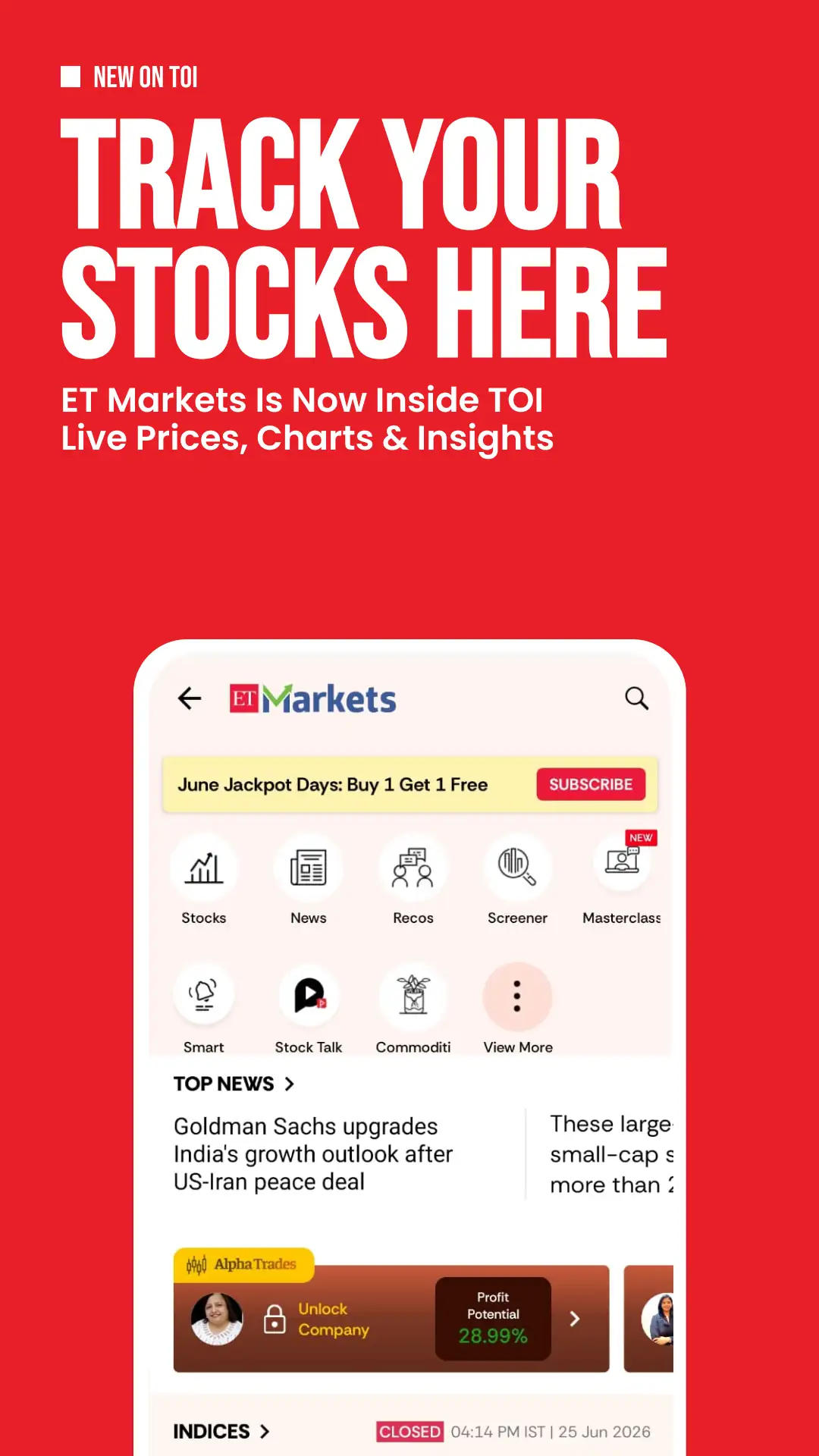 TOI Breaking News App & ePaper ekran görüntüsü 6