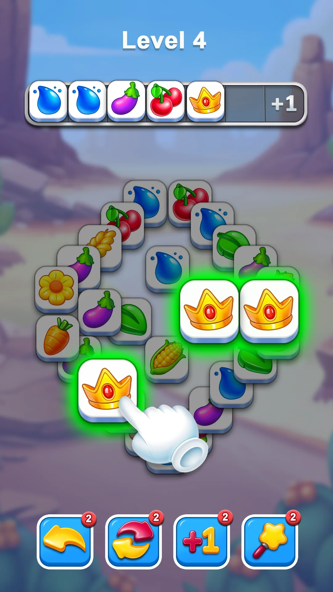 Captura de tela de Triple Match: Jogos de Peças 3