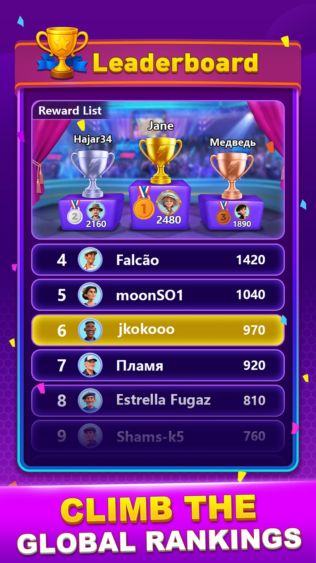 Captura de tela de TRIVIA Master -Jogo de palavra 7