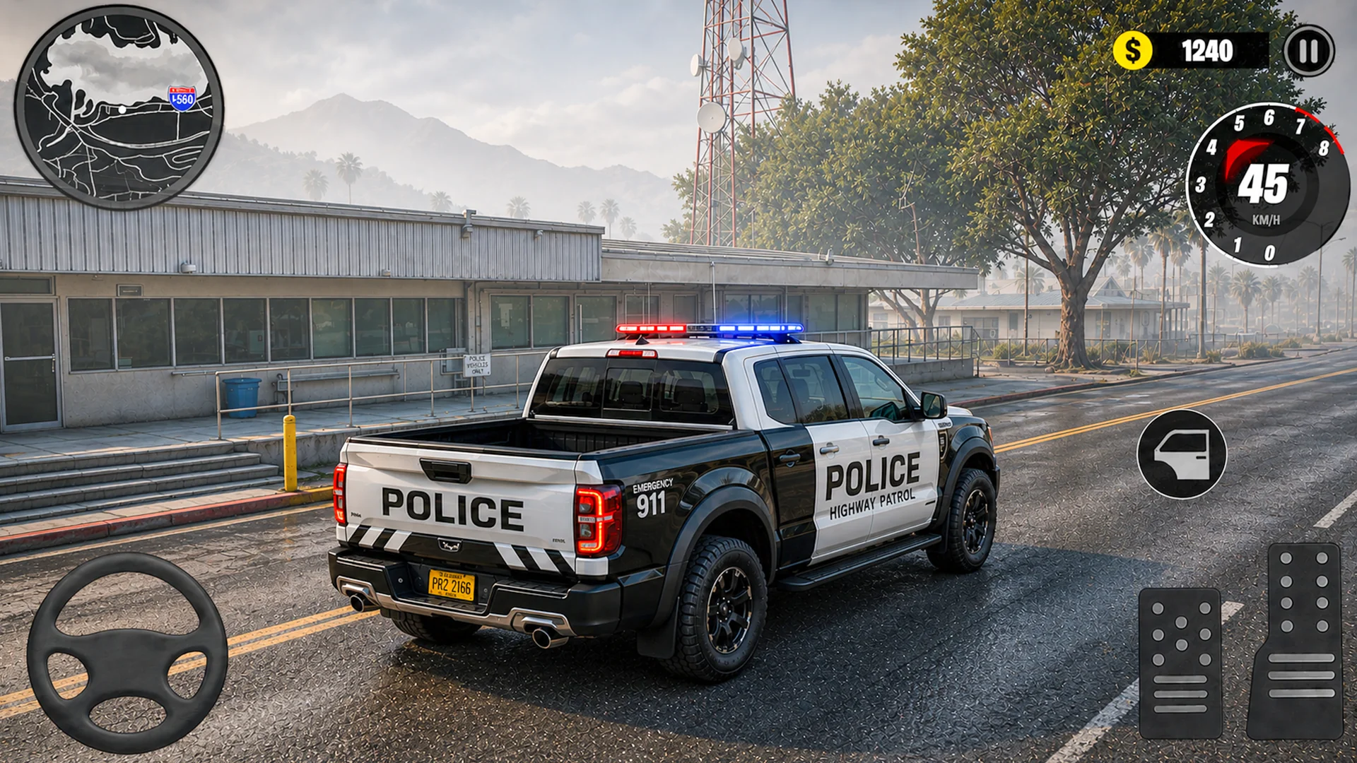 US Police Car Chase 3d 2026 स्क्रीनशॉट 4
