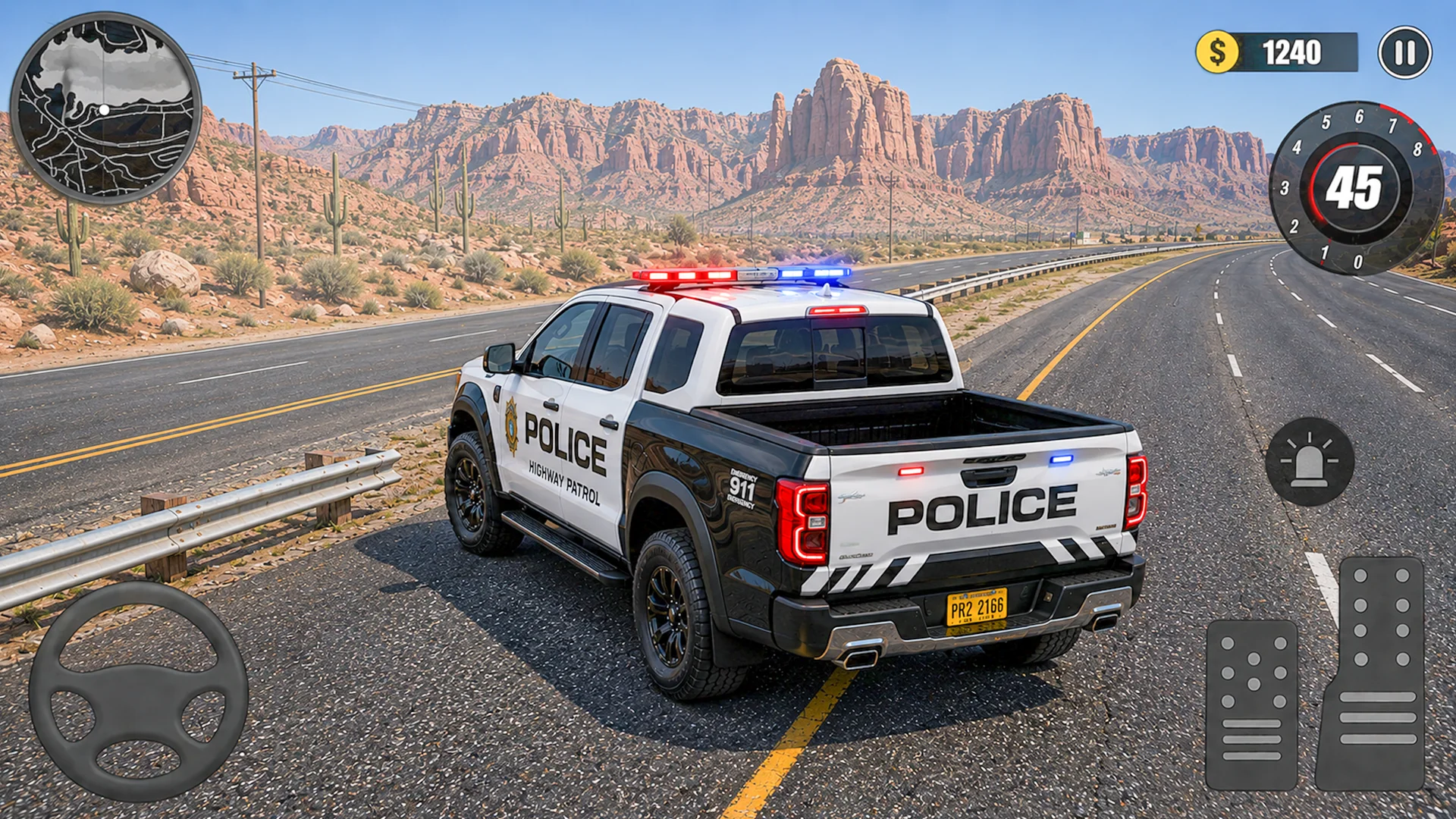 US Police Car Chase 3d 2026 स्क्रीनशॉट 7