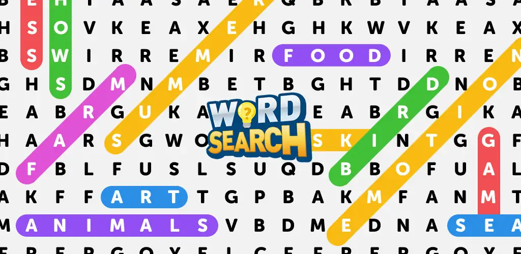 Word Search 游戏 Android 封面艺术