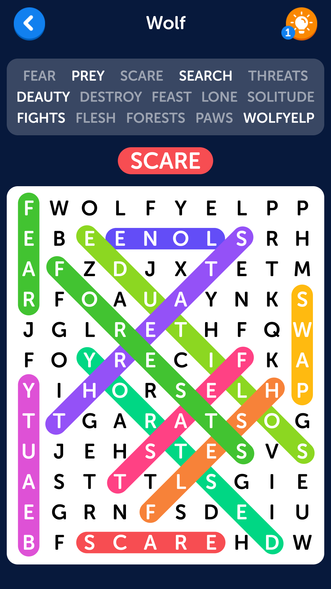 Word Search 截图 4