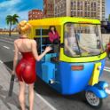 Modern Tuk Tuk Auto Rickshaw: Free Driving Games icon