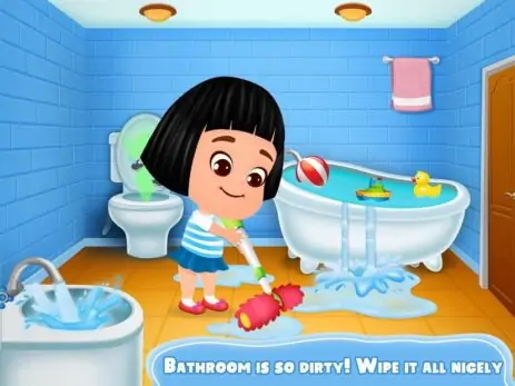 Скриншот Home and Garden Cleaning Game 0