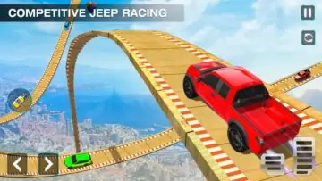 Скриншот Mega Ramp Car Racing Stunts 3D 0