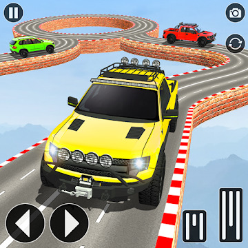 Mega Ramp Car Racing Stunts 3D - Car Stunt Games 아이콘